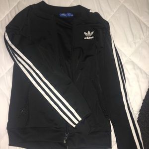 Adidas zip up athletic jacket